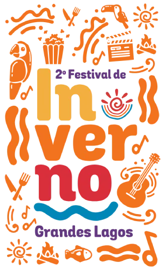 Segundo Festival de Inverno Grandes Lagos Logo Vertical