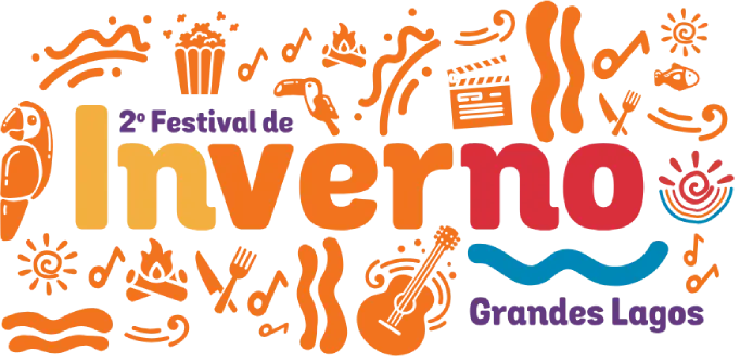 Segundo Festival de Inverno Grandes Lagos Logo Vertical